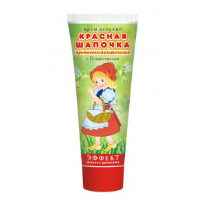 Kremas vaikams " Raudonkepuraitė  su D-pantenoliu"  priešuždegiminis 75g